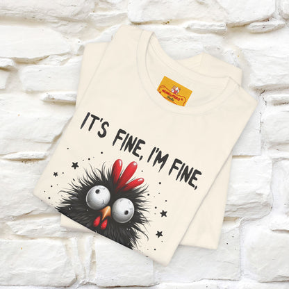 "Everything Is Fine" |Funny T-Shirt | Nunu&Miao Studio