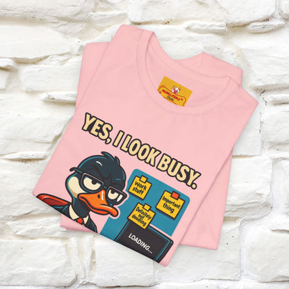 ''Yes, I Look Busy. No I'm Not.''|  Sarcastic Cat T-Shirt | Nunu&Miao Studio