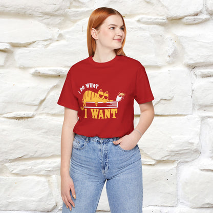 "I Do What I Want" Cat T-Shirt | Nunu & Miao Studio