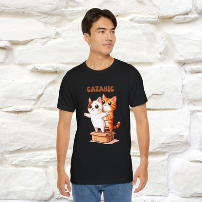 ''Catanic'' Cat T-Shirt | Nunu&Miao Studio