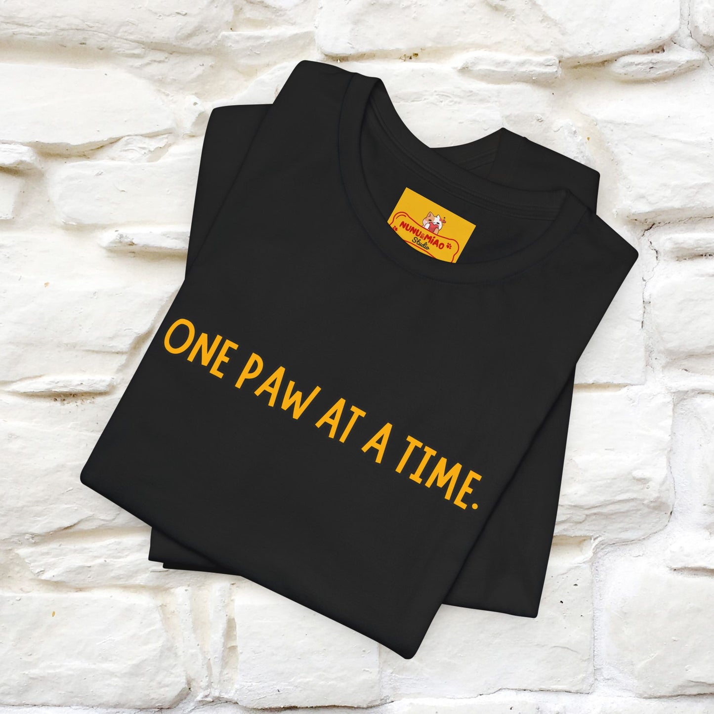 "Life Is A Journey'' Cat T-Shirt | Front & Back Design | Nunu&Miao Studio