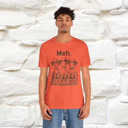 "Meh" Cute T-shirt |Nunu&Miao Studio