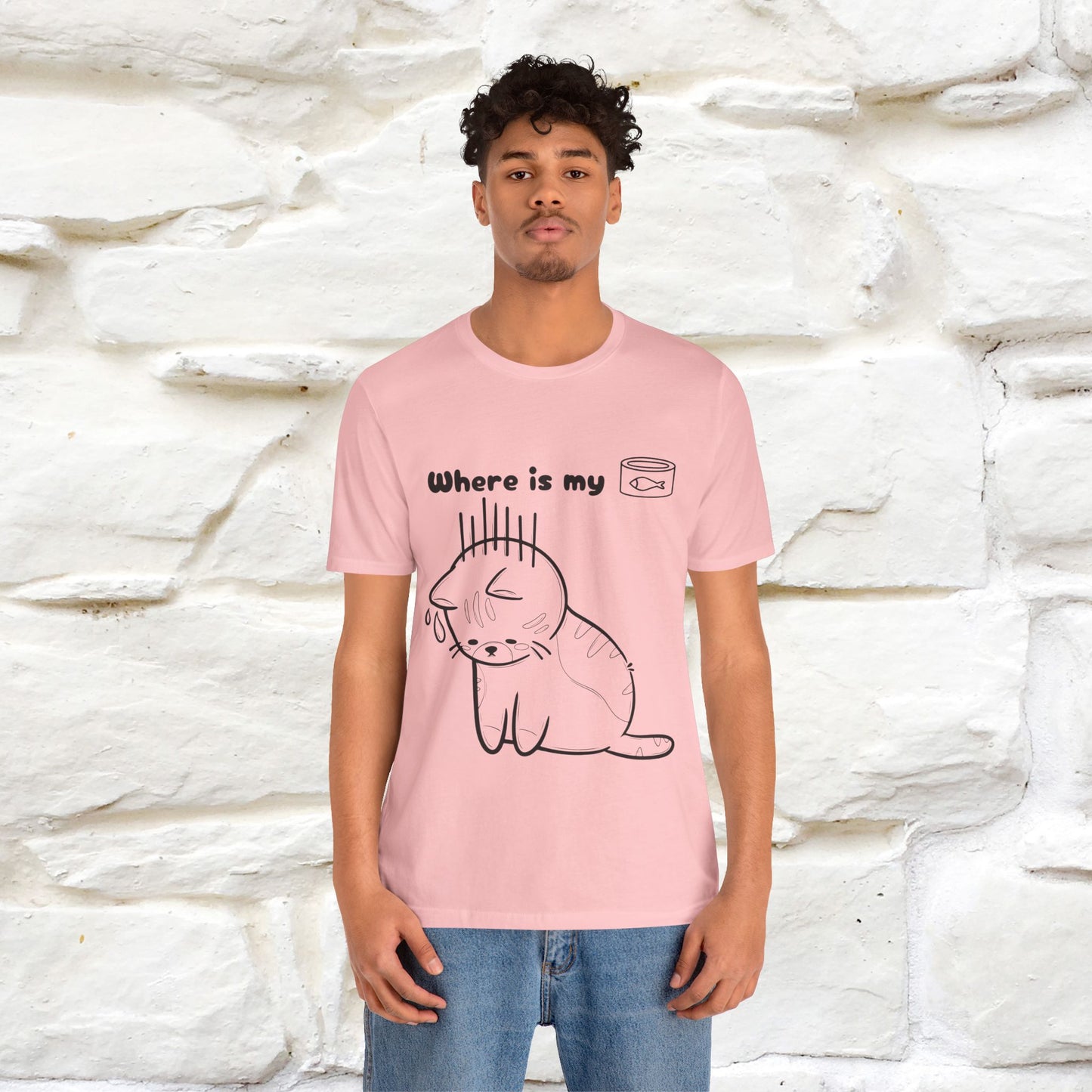 "Where Is My Tuna?" Cat T-Shirt | Nunu&Miao Studio