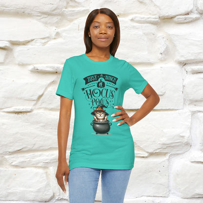 "Just A Bunch Of Hocus Pocus" Cat  T-shirt |Nunu&Miao Studio