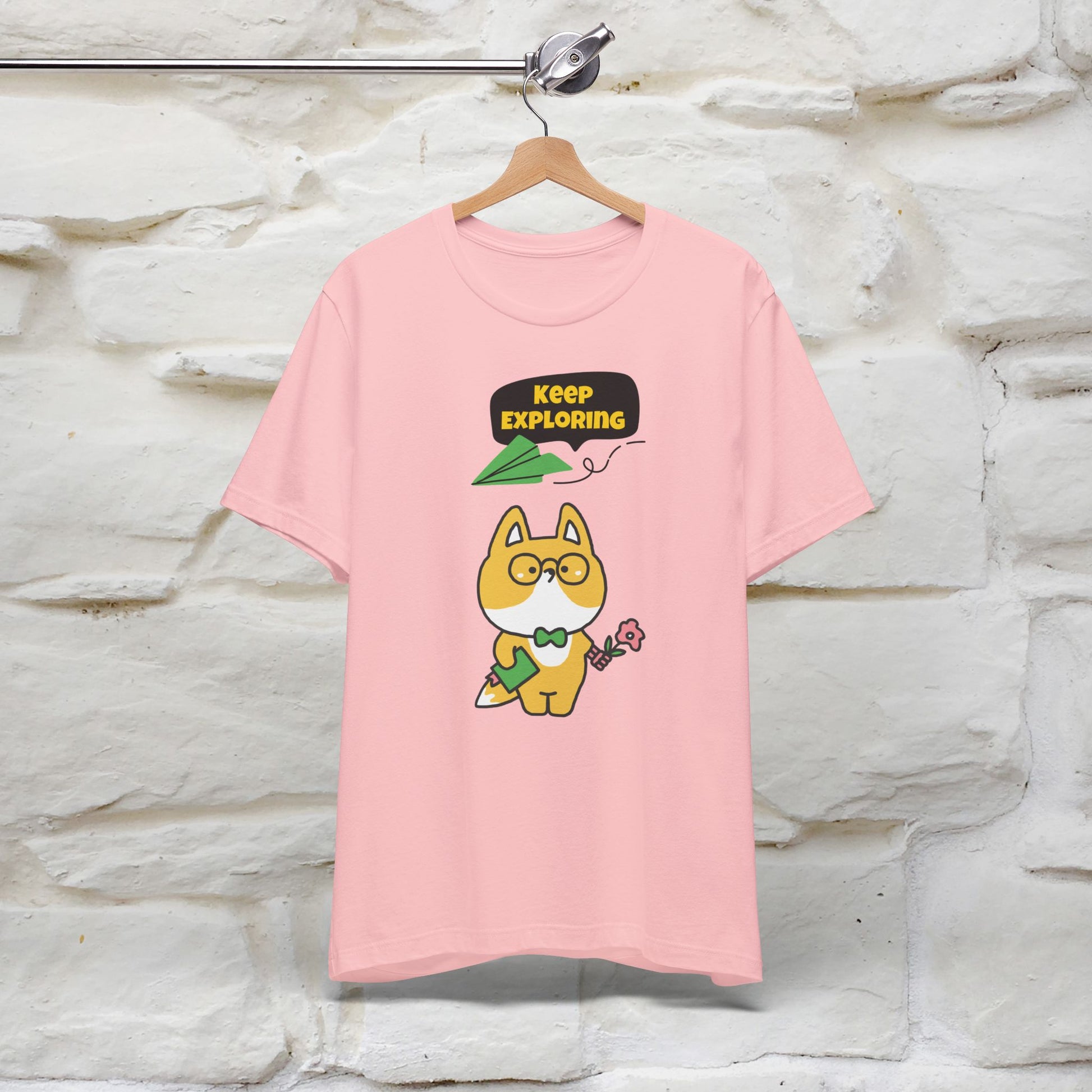 Keep Exploring T-Shirt for Men | 100% Cotton* Adventure Tee - Nunu&Miao Studio