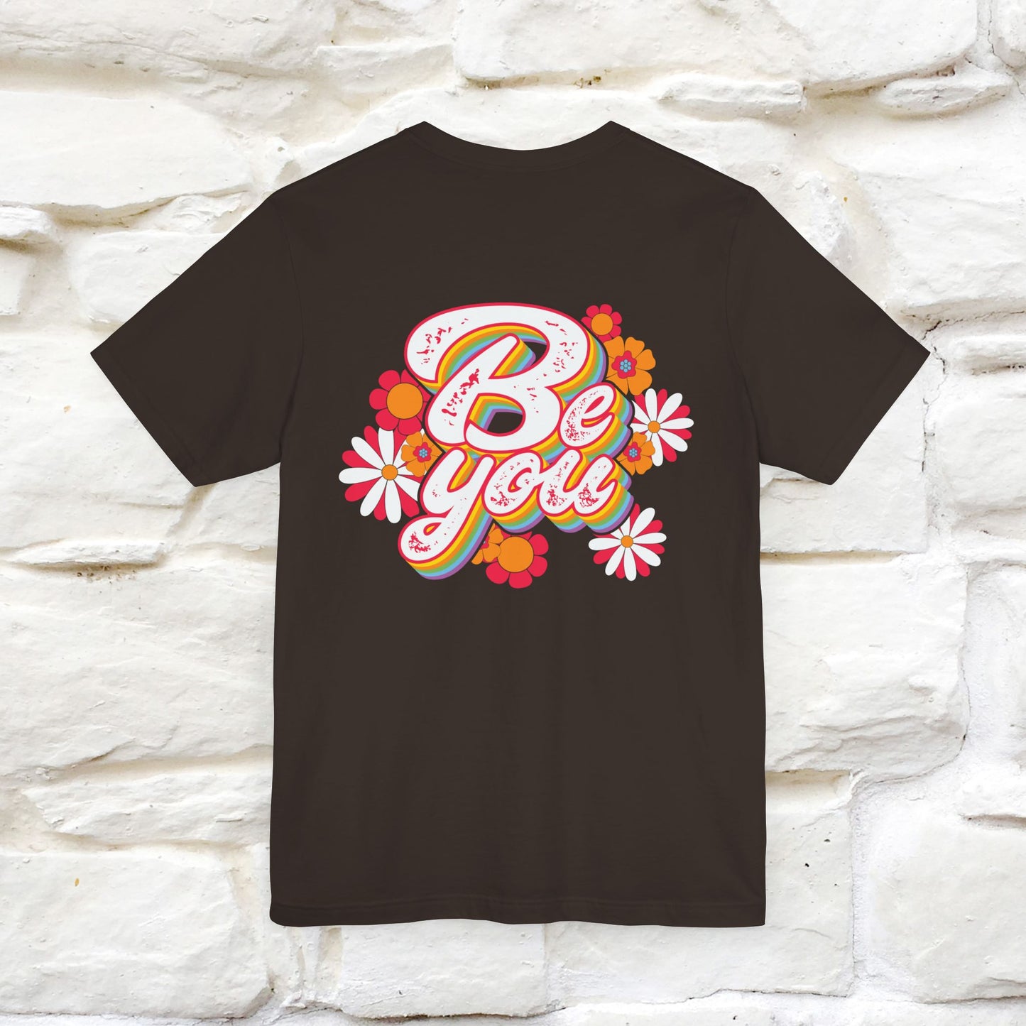 "Be You" Cat T-Shirt for Men & Women | Front & Back Design | 100% Cotton* 🐾