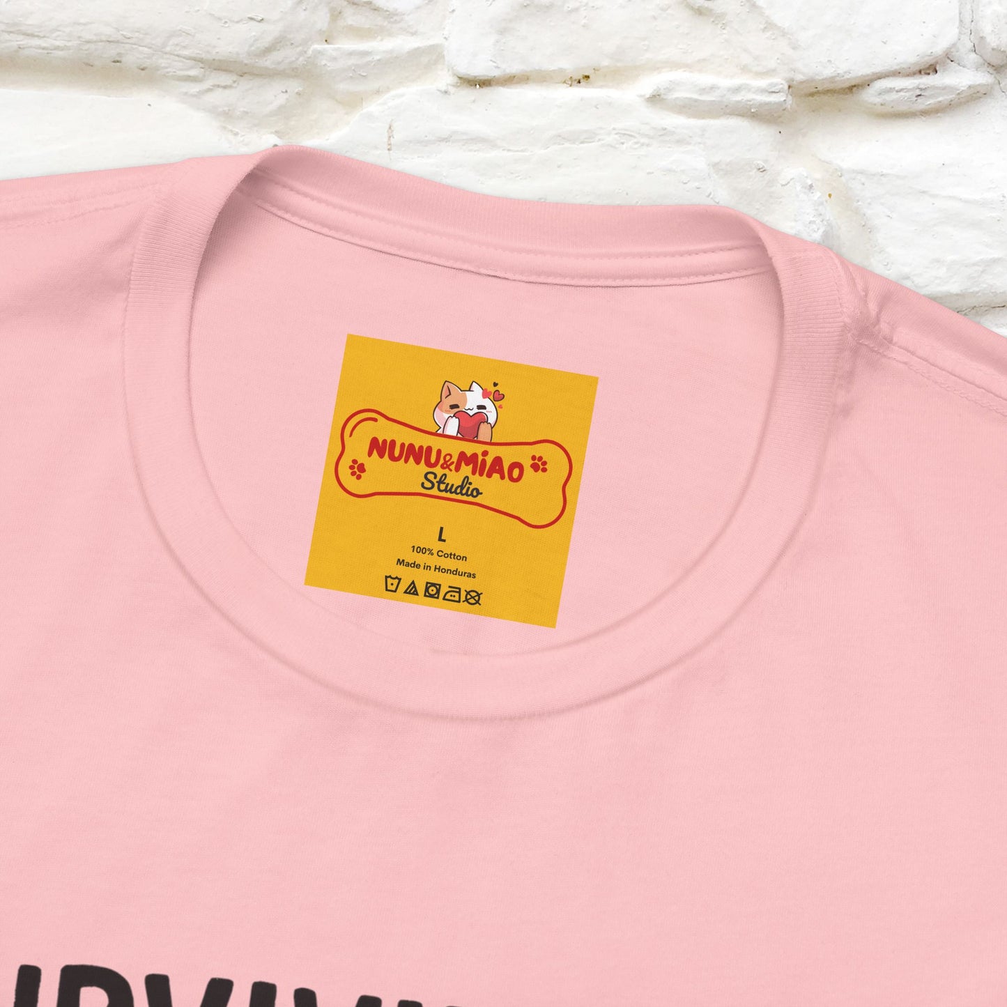 "Surviving Off...Vibes And Broken .. " |Cat T-Shirt | Nunu&Miao Studio