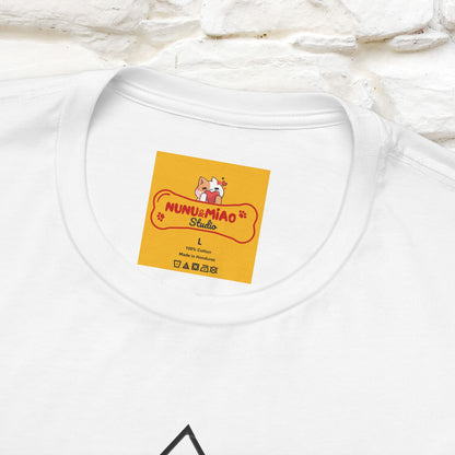 "Trinity'' Cat T-Shirt Front and Back Design | Nunu&Miao Studio