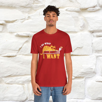"I Do What I Want" Cat T-Shirt | Nunu & Miao Studio