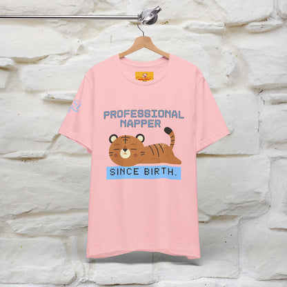 ''Professional napper since birth.''| CatT-Shirt | Nunu&Miao Studio