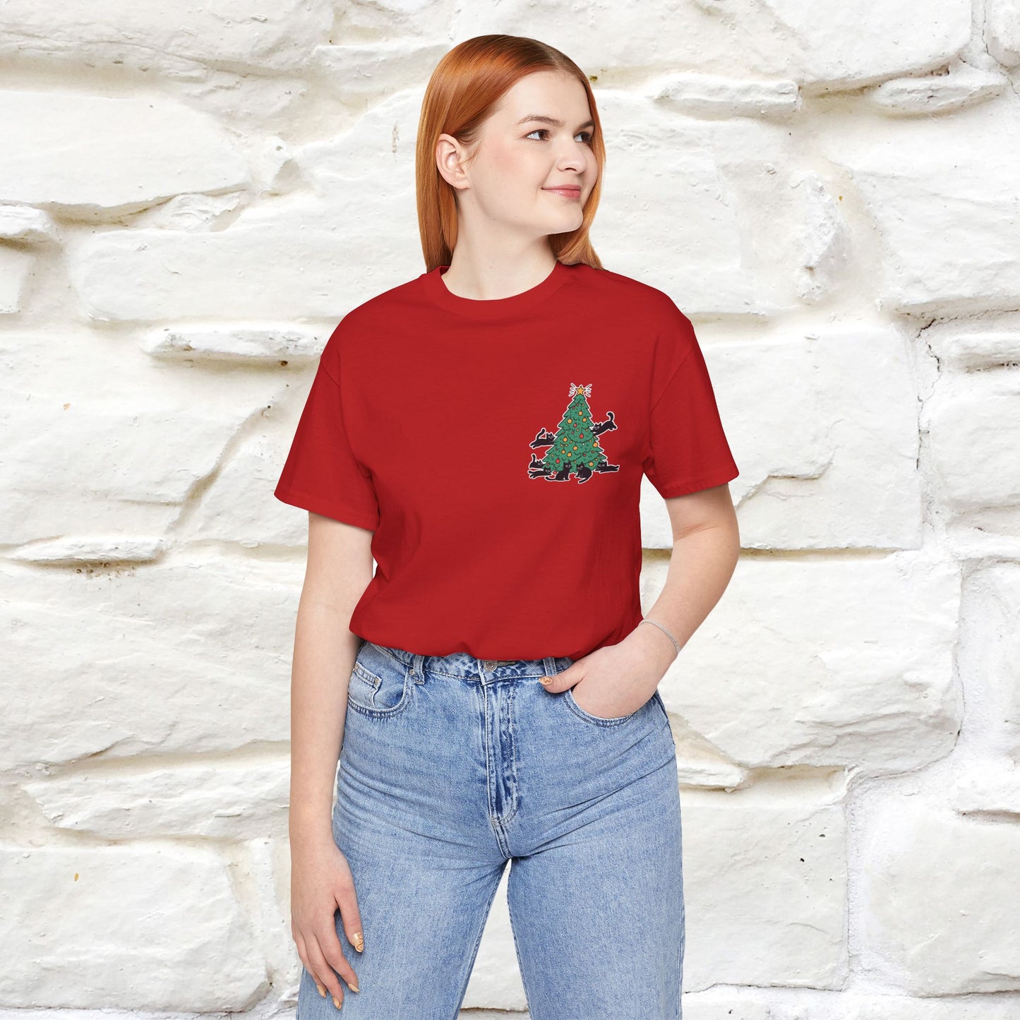 “Cat Christmas Tree” | Cat T-Shirt | Nunu&Miao Studio