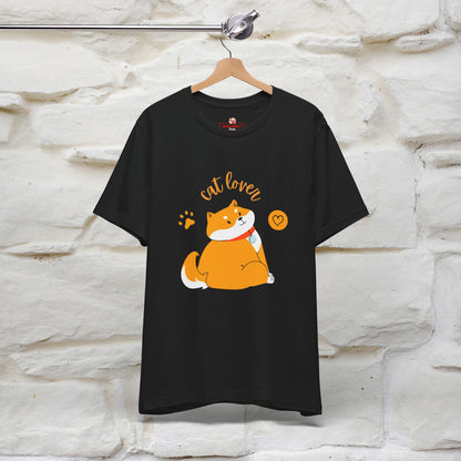 "Cat Lover" T-Shirt for Men & Women | 100% Cotton* | Purrfect Gift for Cat Enthusiasts