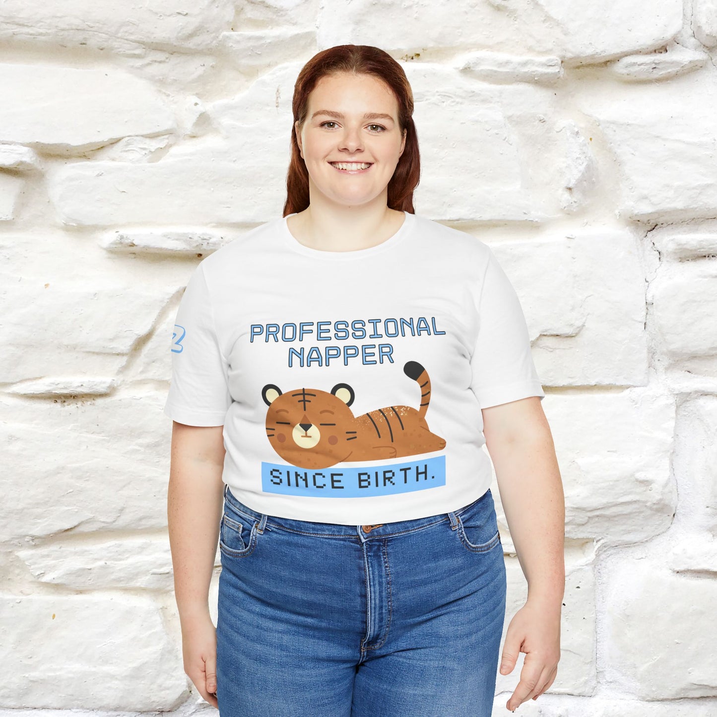 ''Professional napper since birth.''| CatT-Shirt | Nunu&Miao Studio