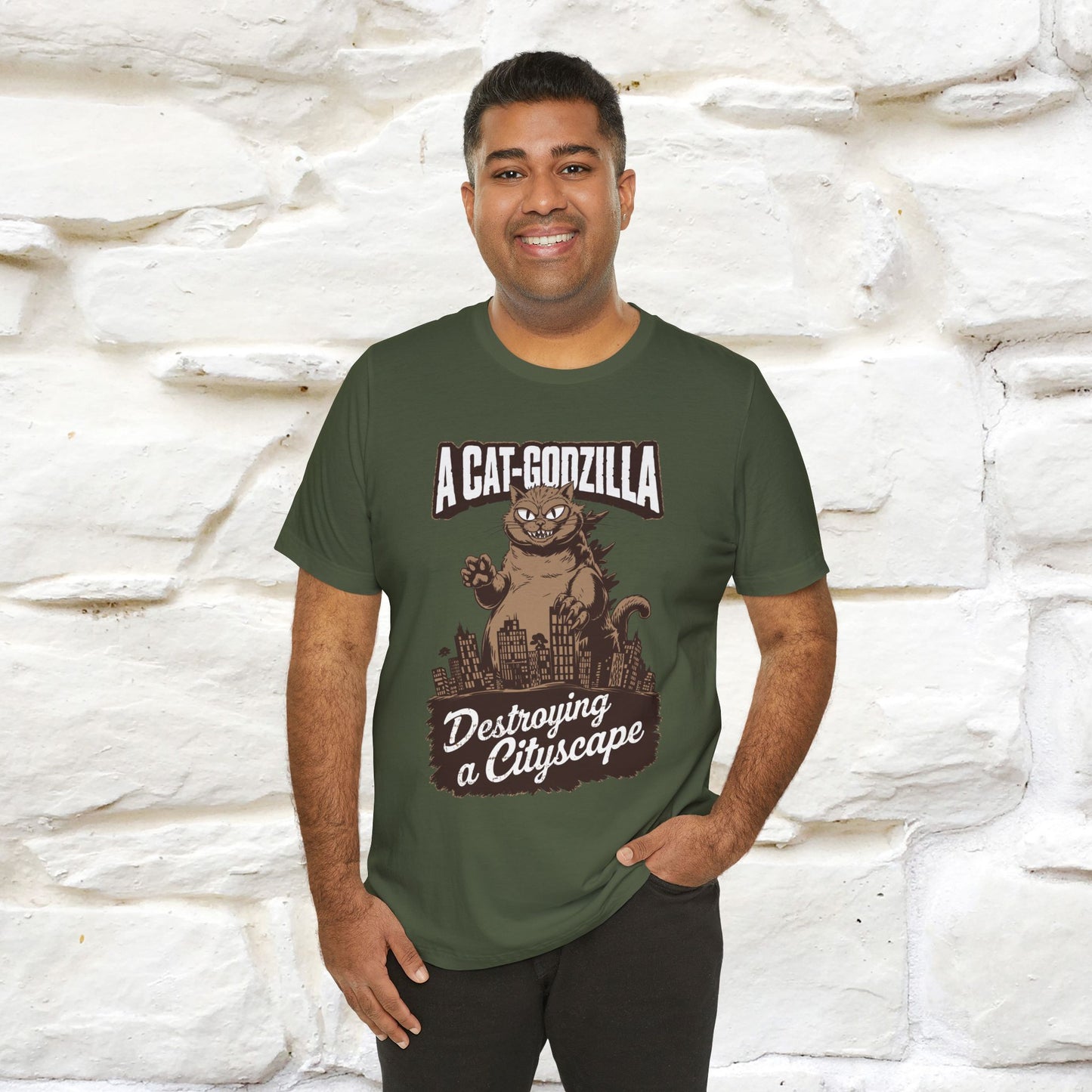 ''A Cat-Godzilla ''| CatT-Shirt | Nunu&Miao Studio