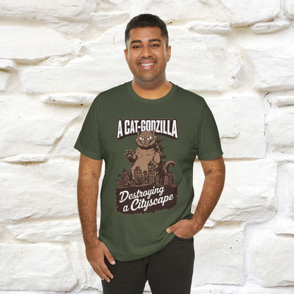 ''A Cat-Godzilla ''| CatT-Shirt | Nunu&Miao Studio