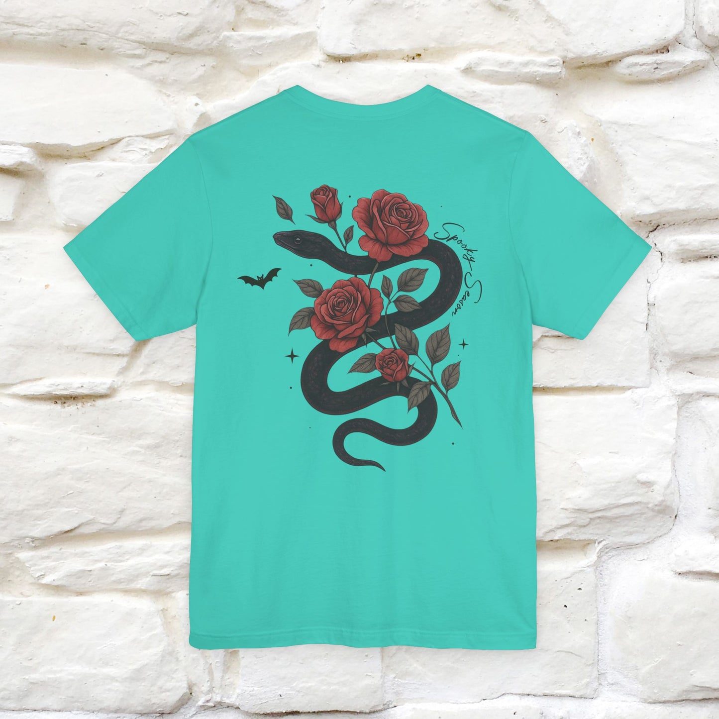 "The Rose and The Snake " Halloween T-shirt |Nunu&Miao Studio