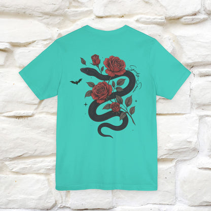 "The Rose and The Snake " Halloween T-shirt |Nunu&Miao Studio