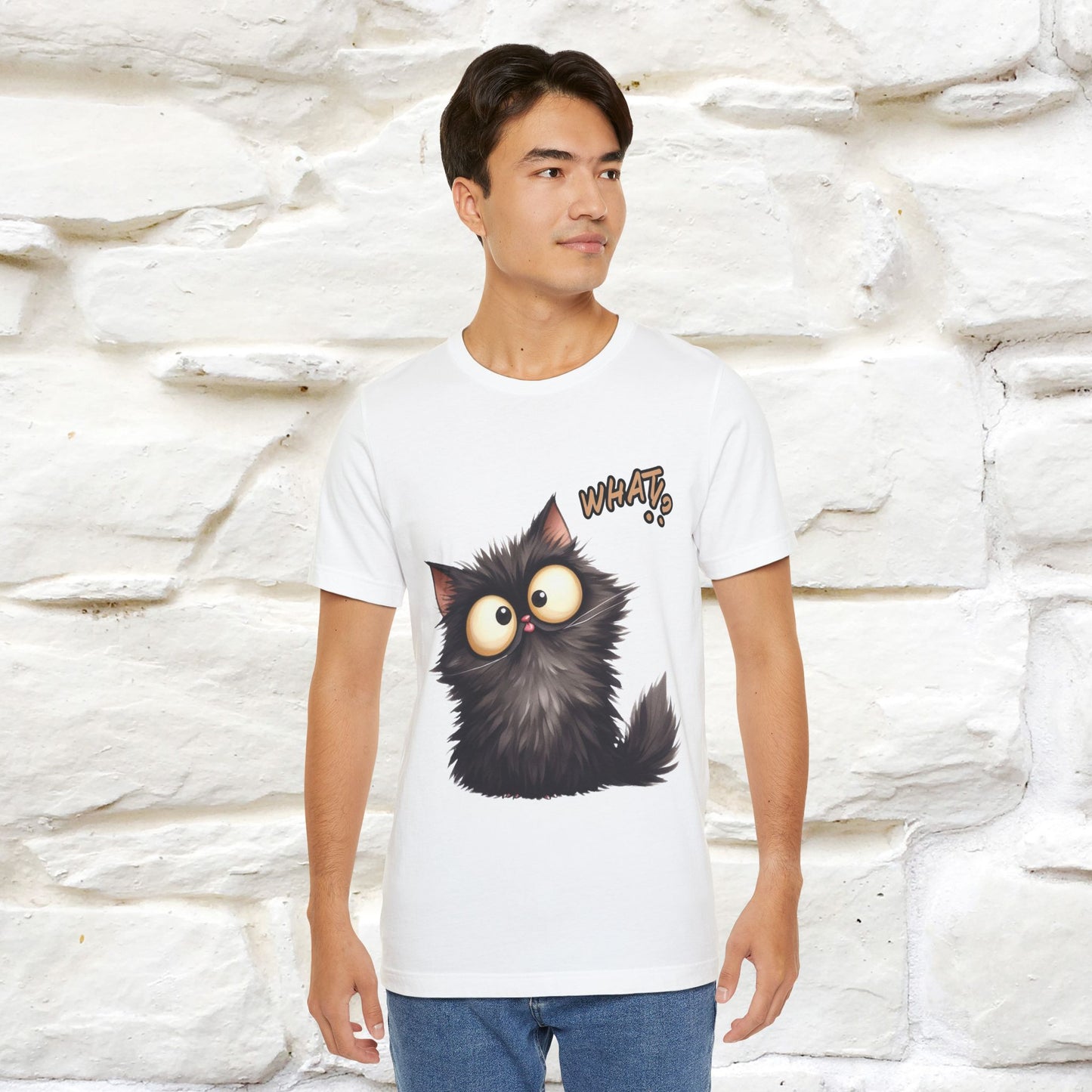 ''What ?'' | Cat T-Shirt  | Nunu&Miao Studio