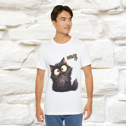 ''What ?'' | Cat T-Shirt  | Nunu&Miao Studio