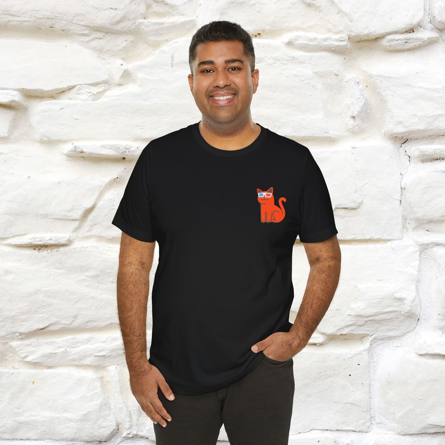 "See the Good in Yourself and Others" Cat T-Shirt | Front & Back Design | Nunu&Miao Studio