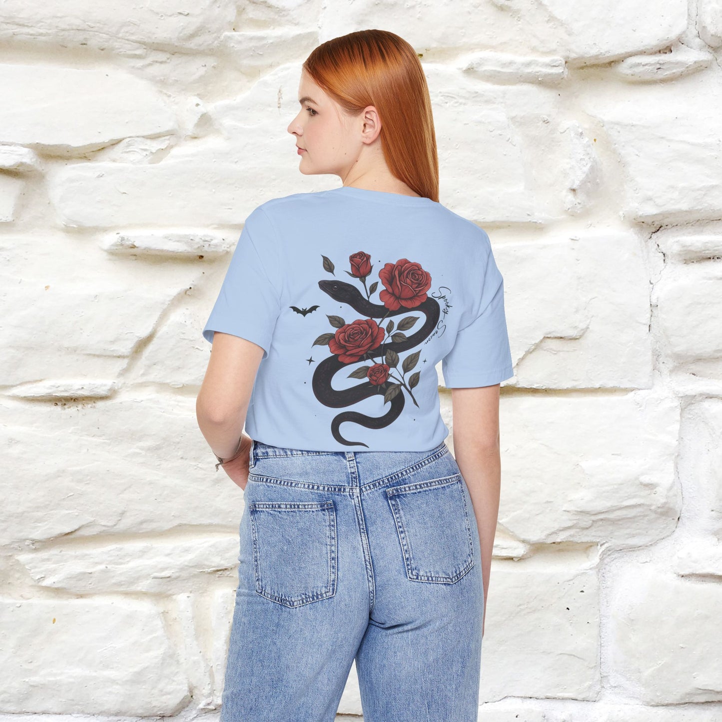 "The Rose and The Snake " Halloween T-shirt |Nunu&Miao Studio