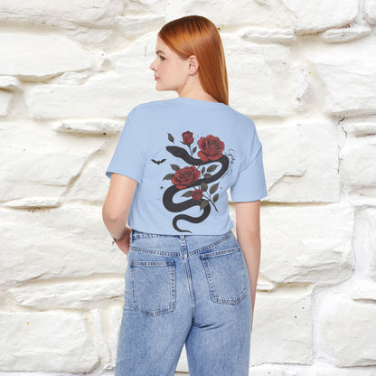"The Rose and The Snake " Halloween T-shirt |Nunu&Miao Studio