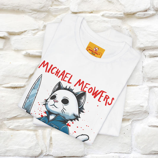 ''Michael Meowers'' Cat T-Shirt |  | Nunu&Miao Studio