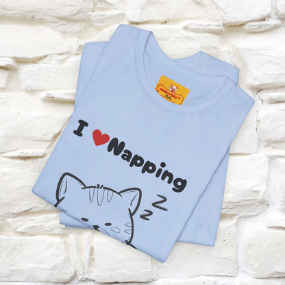 "I Love Napping" Cat T-Shirt | Nunu&Miao Studio