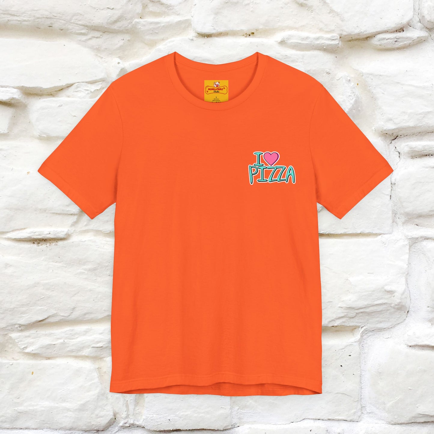 "I Love Pizza"| Cat T-shirt | Nunu&Miao Studio