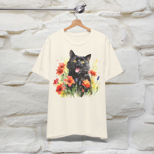 "Kitty Garden" T-shirt for Women 100% Cotton*.