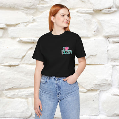 "I Love Pizza"| Cat T-shirt | Nunu&Miao Studio