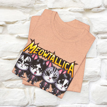 Meowtallica T-Shirt | Rock-Inspired Cat Tee for Men & Women | 100% Cotton*