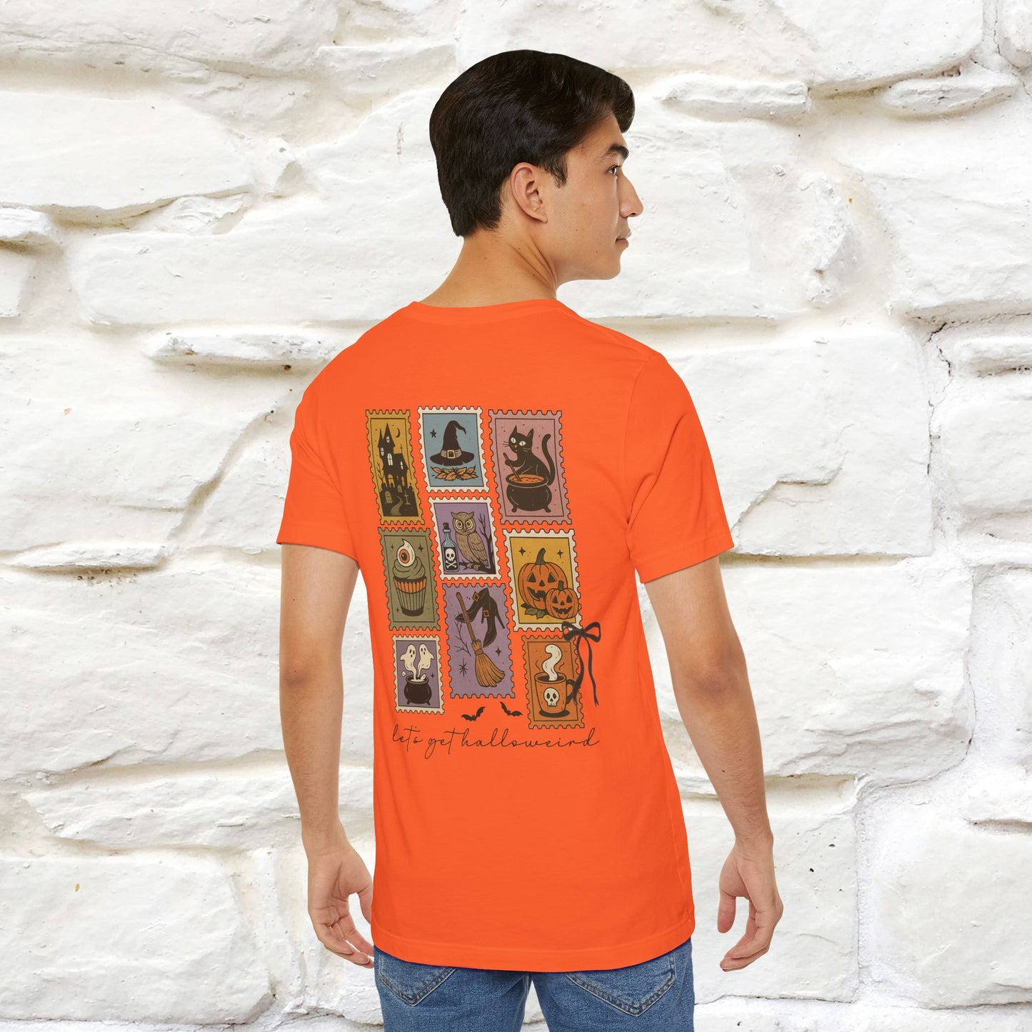 "Let-s Get Halloweeind" Hakkoween Cat T-shirt |Nunu&Miao Studio