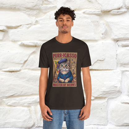 ''Purr-Icasso Masters Of Meows'' | CatT-Shirt | Nunu&Miao Studio