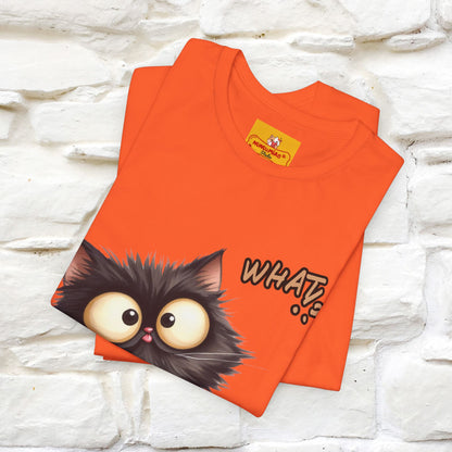 ''What ?'' | Cat T-Shirt  | Nunu&Miao Studio