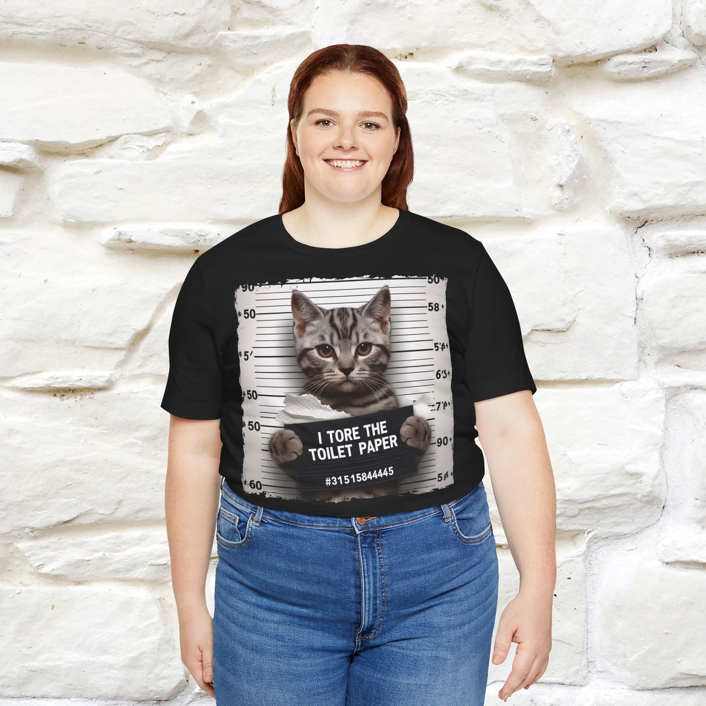 I Tore The Toilet Paper Cat T-Shirt for Men & Women | 100% Cotton*