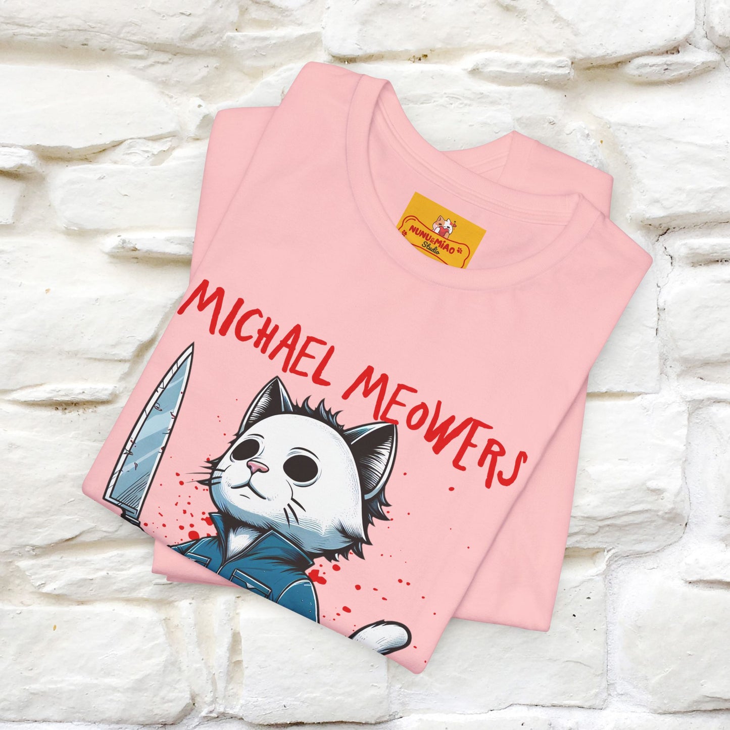 ''Michael Meowers'' Cat T-Shirt |  | Nunu&Miao Studio