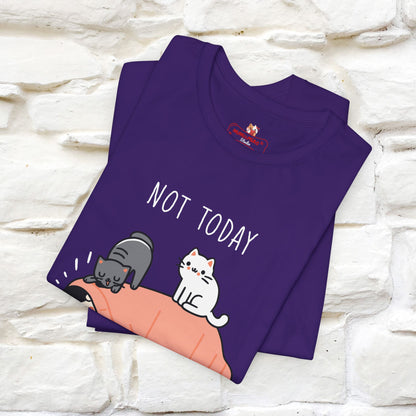 "Not Today" Cat T-shirt for Men & Women| 100% Cotton* 🐾