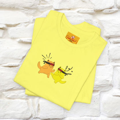 "You Have the Power to Protect Your Peace" Cat T-Shirt| Front & Back Design | Nunu&Miao Studio