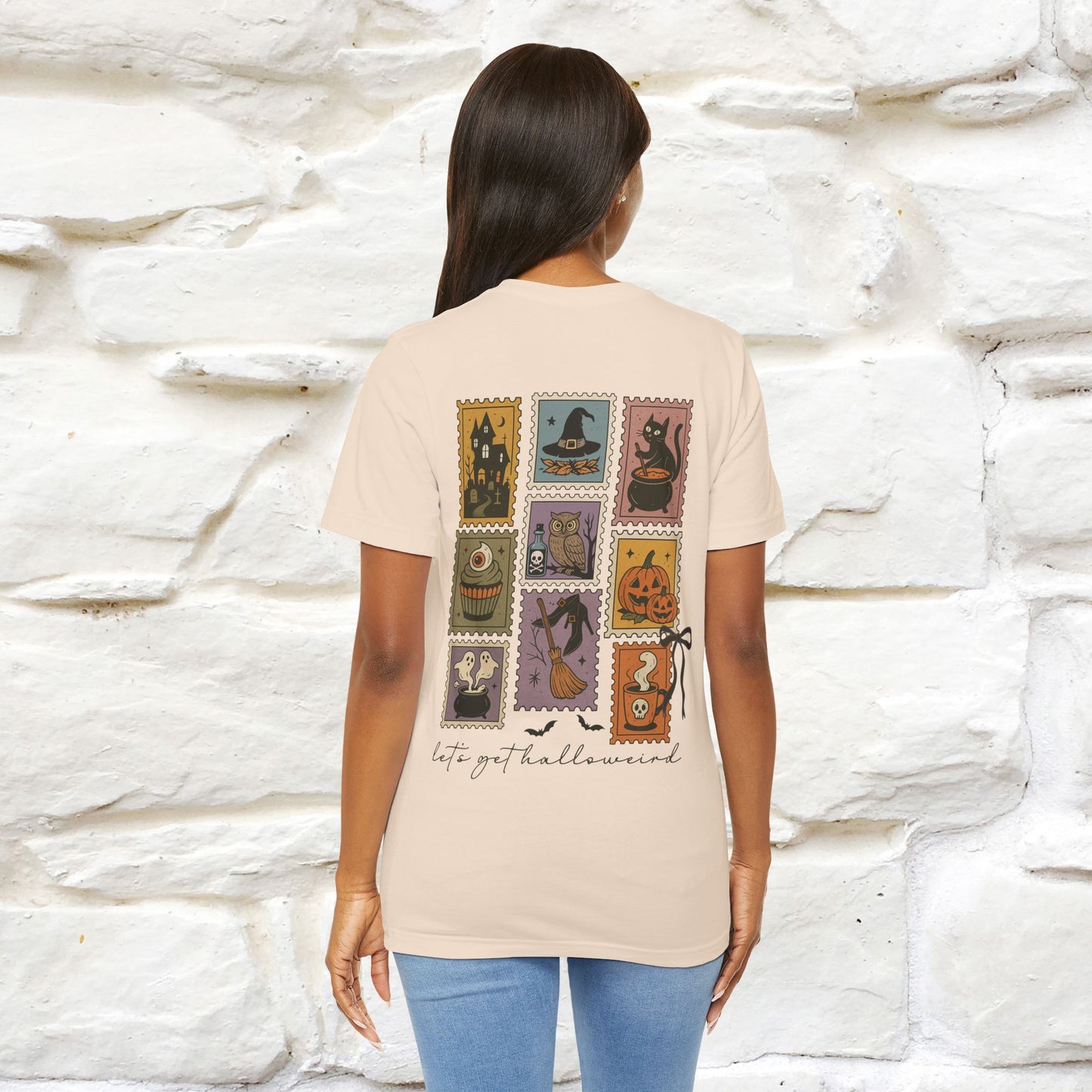 "Let-s Get Halloweeind" Hakkoween Cat T-shirt |Nunu&Miao Studio - Nunu&Miao Studio