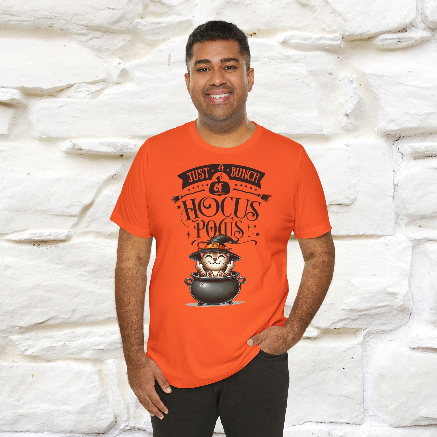 ''Just A Bunch Of Hocus Pocus'' Unisex T-shirt 100% Cotton*