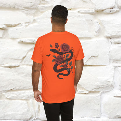 "The Rose and The Snake " Halloween T-shirt |Nunu&Miao Studio
