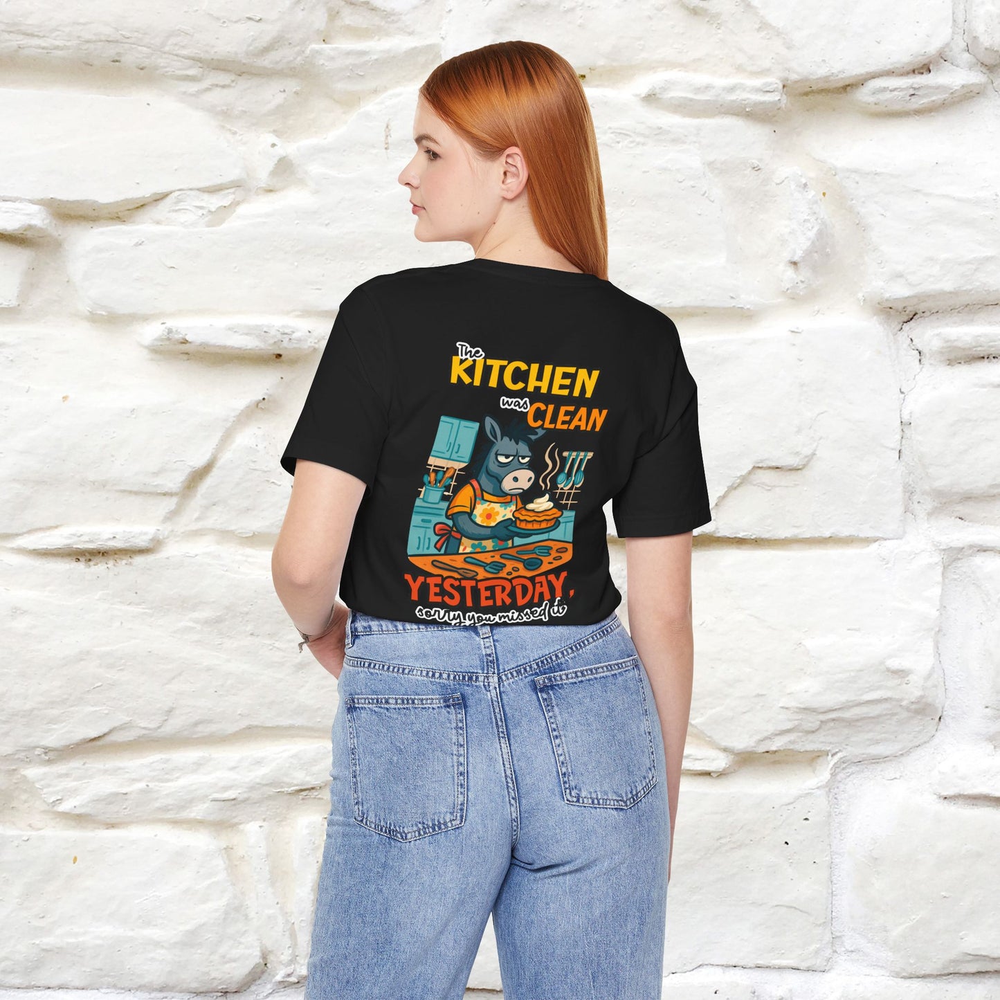 "The Kitchen Was Clean... " |Funny T-Shirt | Nunu&Miao Studio