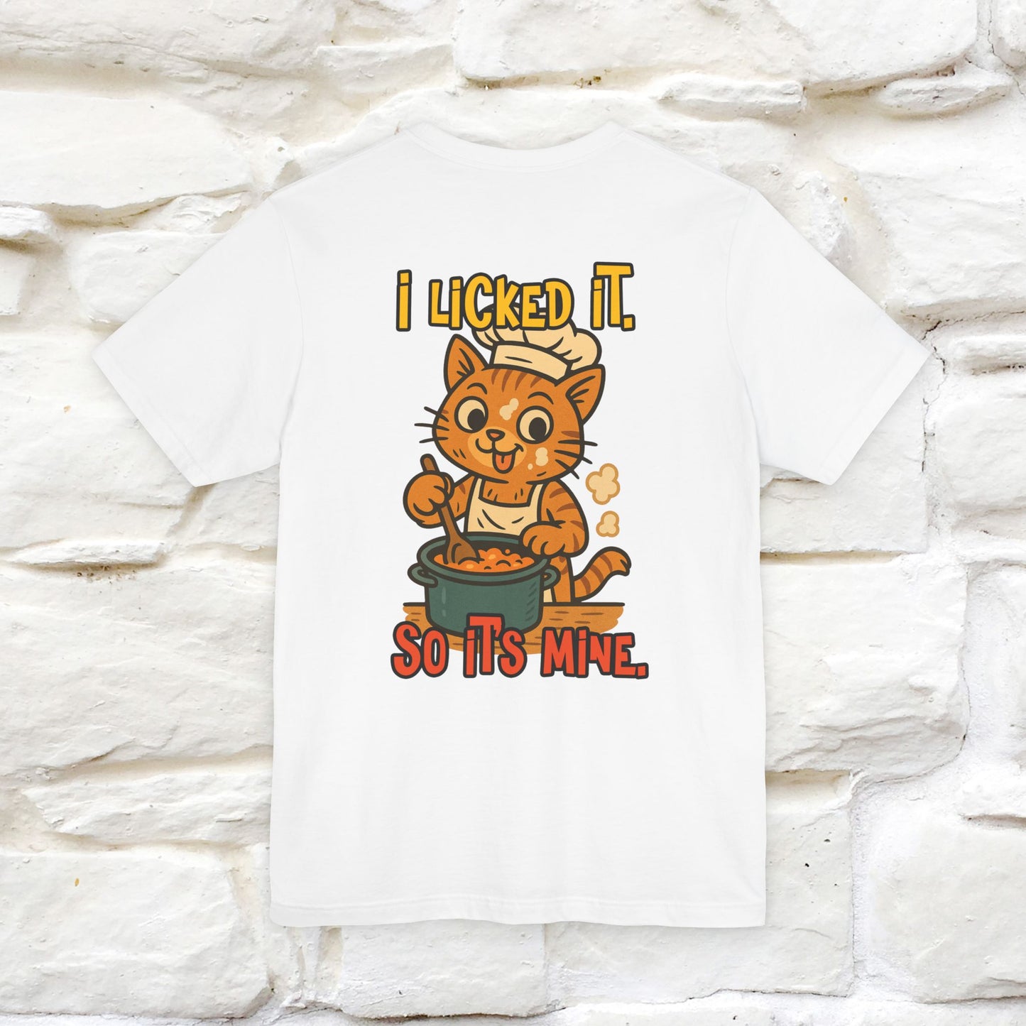 "I Licked It. It's Mine  " |Cat T-Shirt | Nunu&Miao Studio
