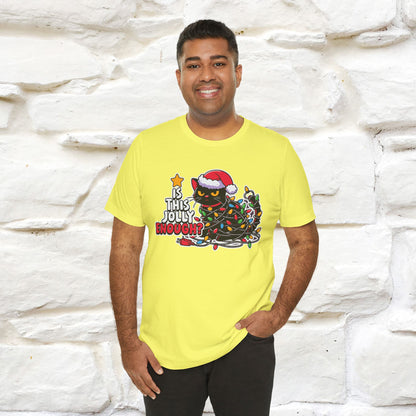 “Is This Jolly Enough?” | Cat T-Shirt | Nunu&Miao Studio