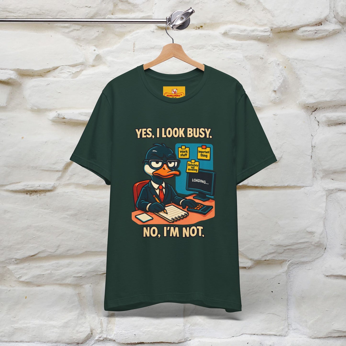 ''Yes, I Look Busy. No I'm Not.''|  Sarcastic Cat T-Shirt | Nunu&Miao Studio