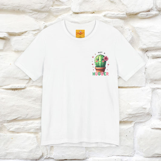 "Not A Hugger" |Funny T-Shirt | Front & Back Design|Nunu&Miao Studio