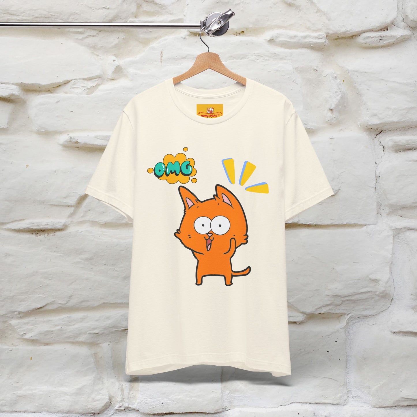 ''Oh My God'' Cat T-Shirt | Nunu&Miao Studio - Nunu&Miao Studio