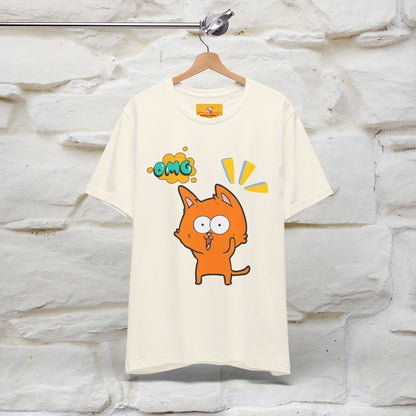 ''Oh My God'' Cat T-Shirt | Nunu&Miao Studio - Nunu&Miao Studio