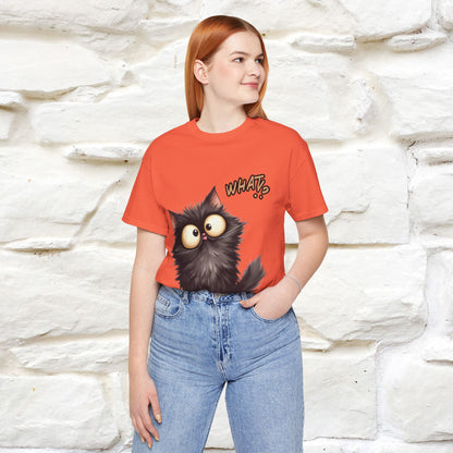 ''What ?'' | Cat T-Shirt  | Nunu&Miao Studio